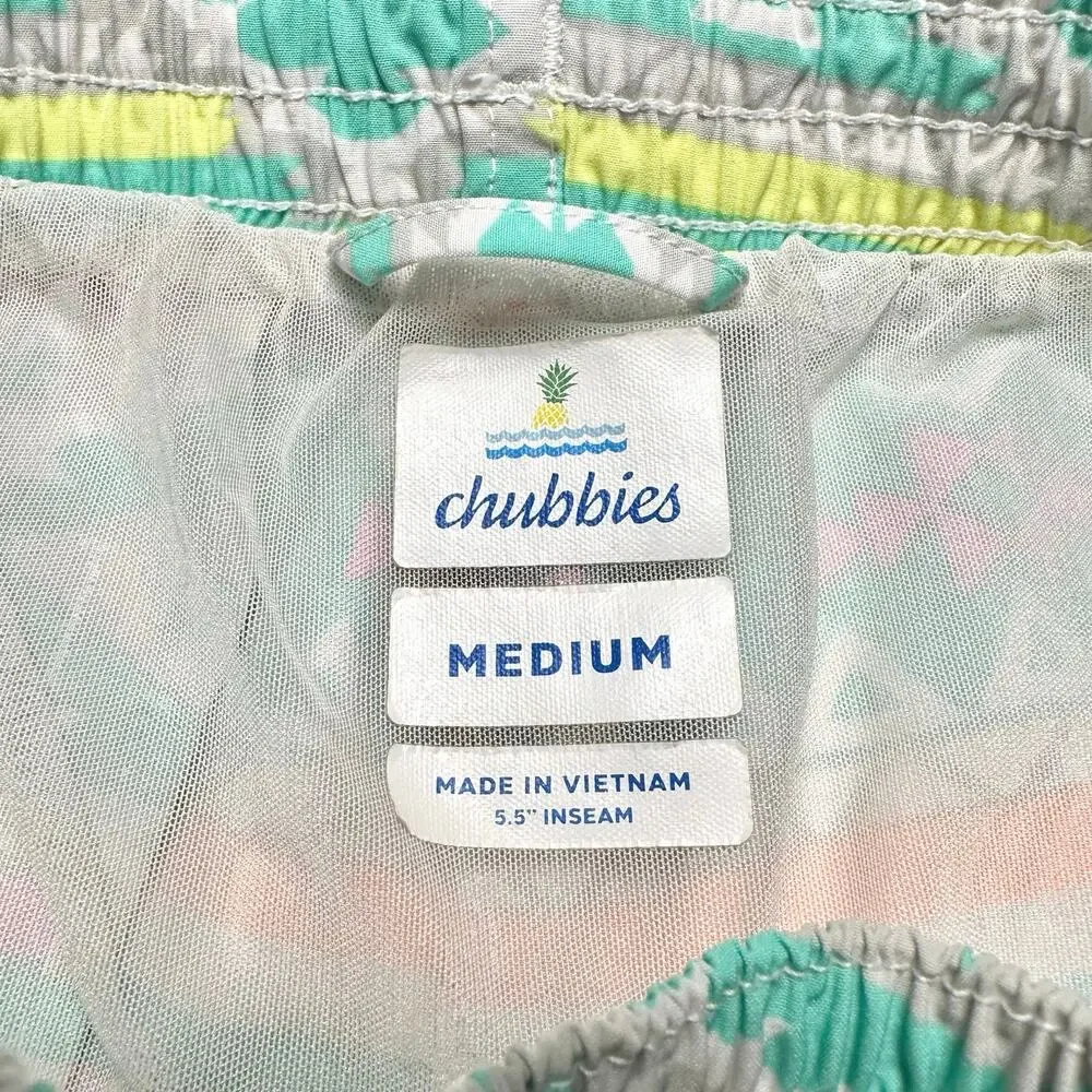 Chubbies | Men | The En Fuegos Pastel Aztec 5.5 Inch Lined Swim Trunks | Medium